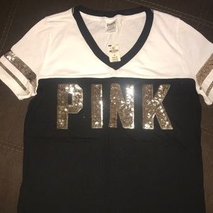Victoria Secret PINK t-shirt with Sequin